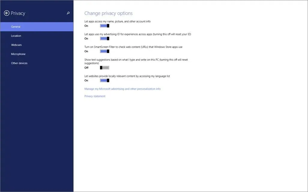 Configuración de PC con Windows 8