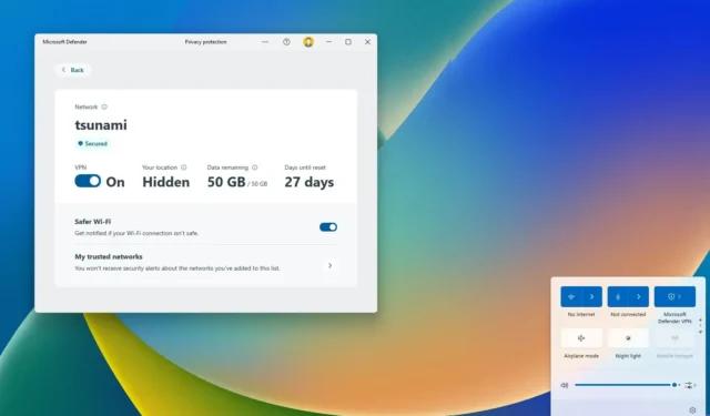Come abilitare la VPN Defender gratuita sul tuo abbonamento a Microsoft 365 su Windows
