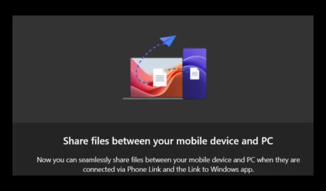 現在您可以使用 Phone Link 在 Windows 和 Android 之間傳輸文件