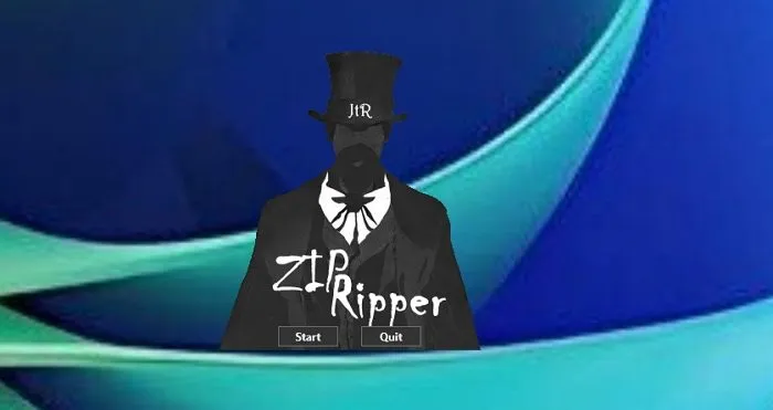 Zip Ripper Startknop