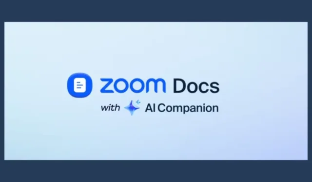 Zoom lance Zoom Docs ! Voici comment il se compare à Google Docs