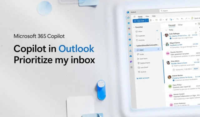 Outlook’s Copilot Feature to Prioritize Emails by Importance