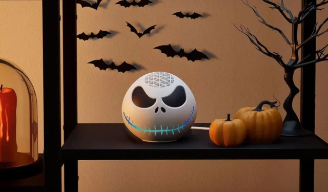 Embrace the Halloween Spirit with the Jack Skellington Echo Dot Today