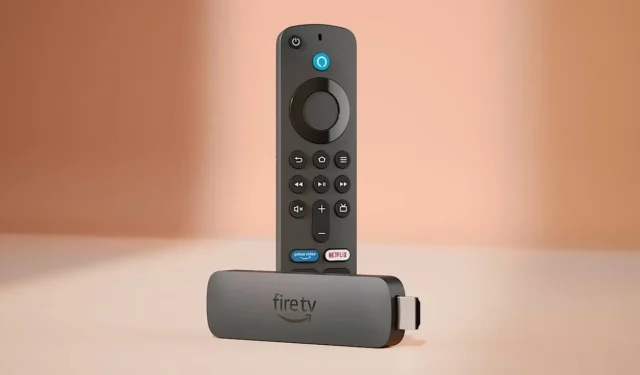 Aproveite o streaming Wi-Fi 6 com o Amazon Fire TV Stick 4K