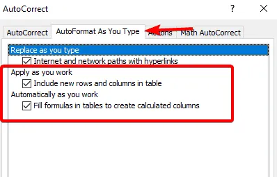 autoformat as you type