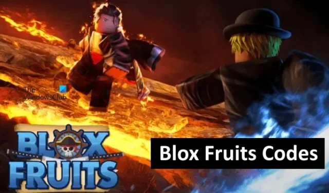 Kody Blox Fruits na darmowe pieniądze i wzmocnienia XP w 2024 roku