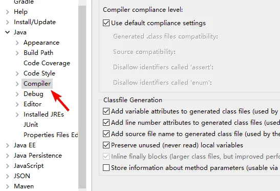 Compiler-Eclipse