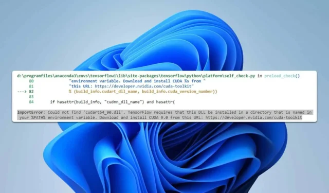 Correction de l’erreur manquante Cudart64_90.dll : 4 solutions efficaces