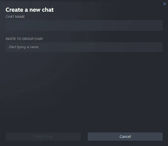 Create custom group chats