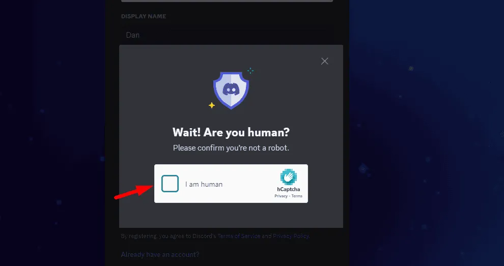 Confirm if you are a human