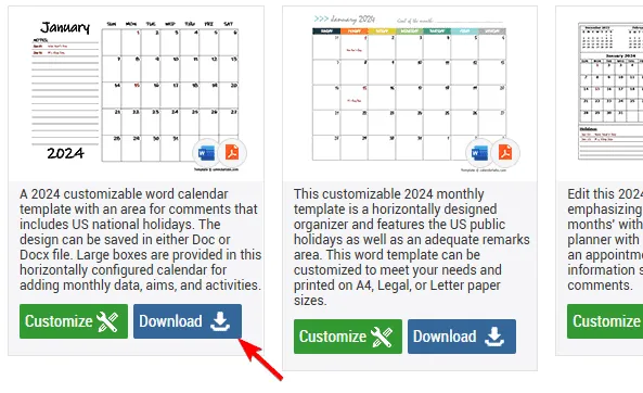 download calendarlabs