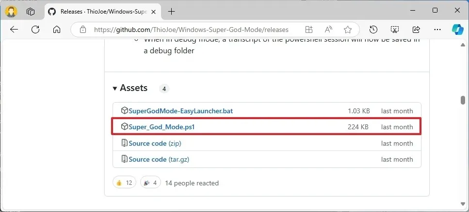 Super God Mode-script downloaden