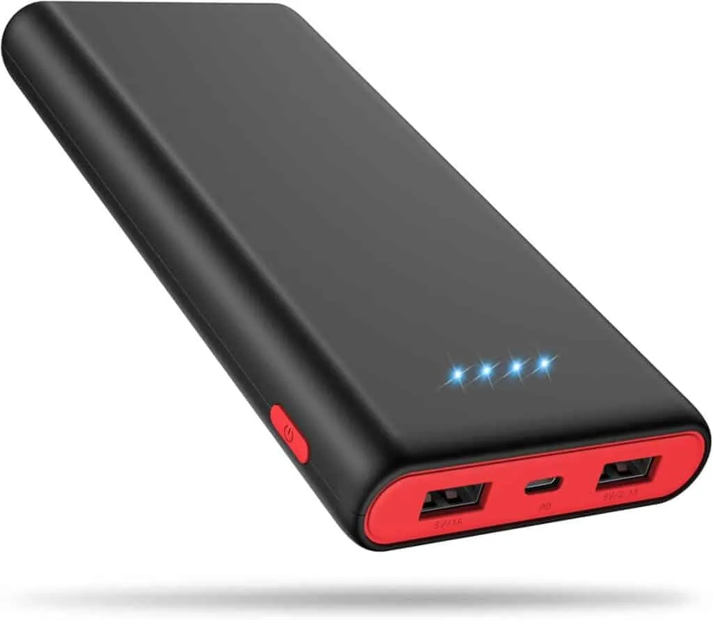 Tragbare Powerbank mit Ladegerät von Ekrist