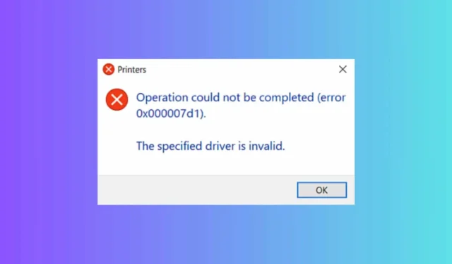 Hoe ERROR_BAD_DRIVER op Windows te repareren