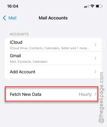 fetch new data min 1