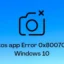 Risoluzione dei problemi dell’app Foto di Windows 10 Errore 0x80070020: come risolverlo