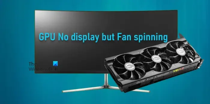 GPU Kein Display, aber Lüfter dreht sich