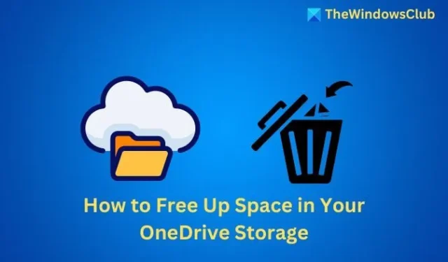 Tipps zum Freigeben von Speicherplatz in Ihrem OneDrive-Speicher