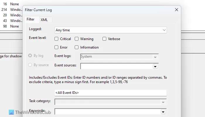 How to use Event Viewer in Windows 11