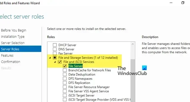 Stapsgewijze handleiding voor het installeren en configureren van een bestandsserver op Windows Server