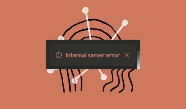 5 semplici soluzioni per risolvere l’errore interno del server Claude