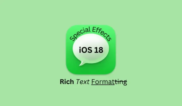 iOS 18 메시징 앱에서 특수 효과 활용: 포괄적인 가이드