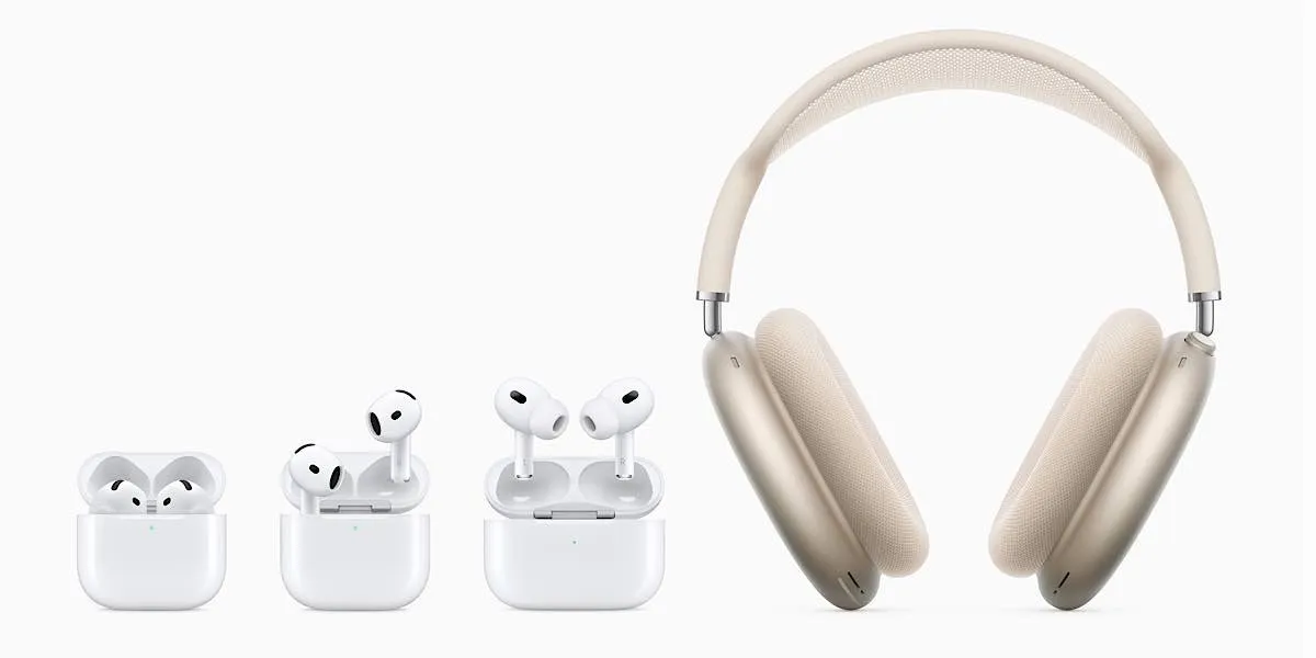 AirPods 4, AirPods Pro 2, AirPods Max