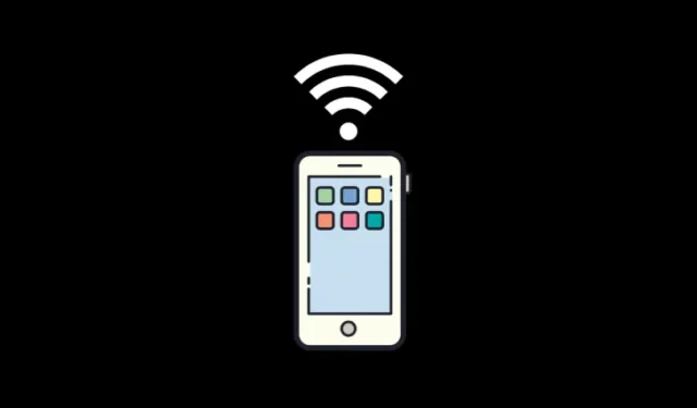 Etapas para habilitar a alternância de Wi-Fi no Centro de controle do iPhone