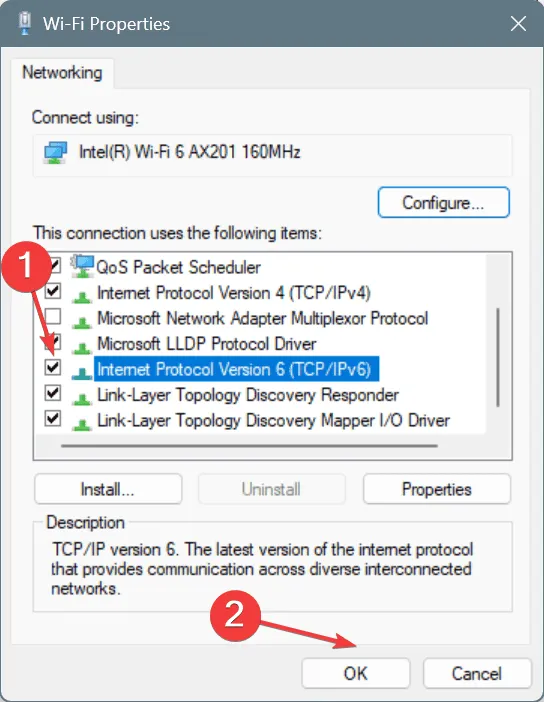 activer ipv6 pour corriger le code d'erreur as-3 des jeux épiques