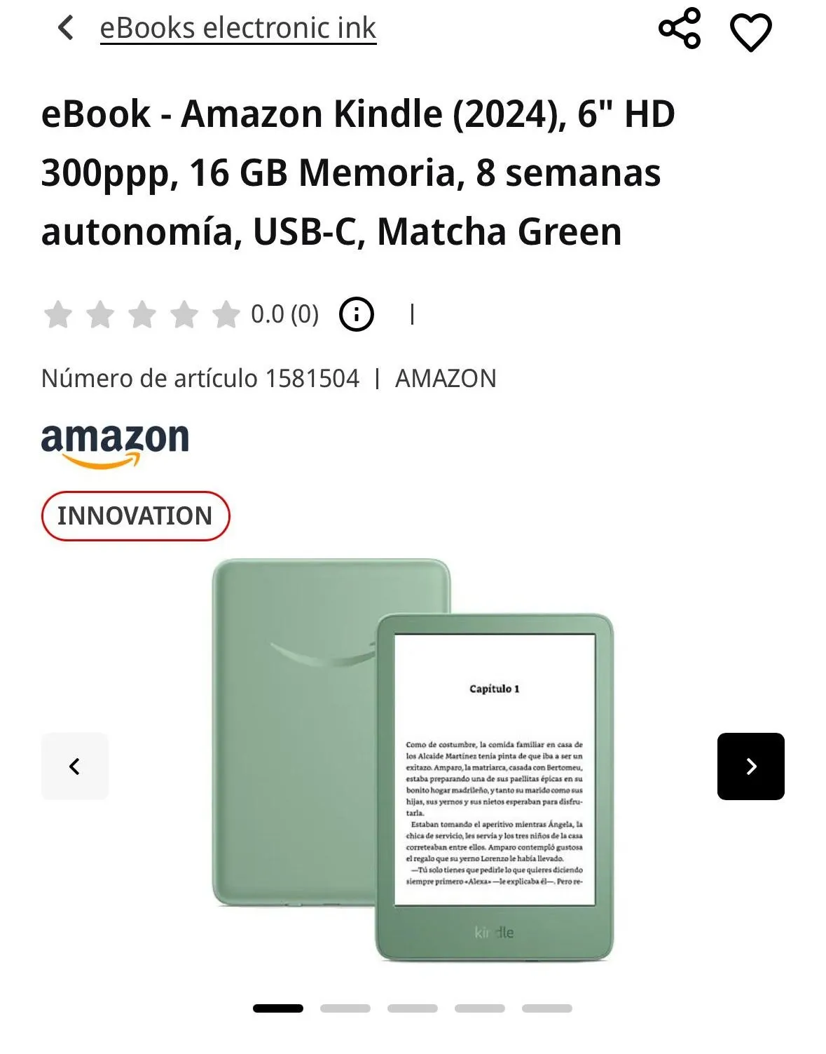 Filtración del Kindle 2024