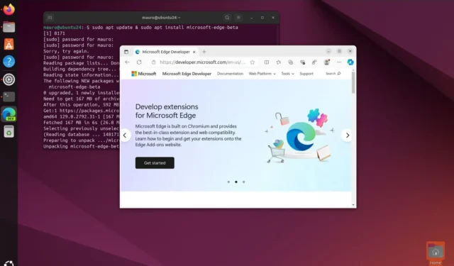 在 Linux 上安裝 Microsoft Edge 瀏覽器：逐步指南