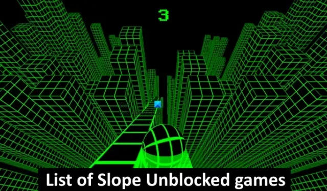 Ultimate Guide to Slope Unblocked Games: Top Picks