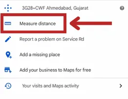 Measure Distance Maps Mobile