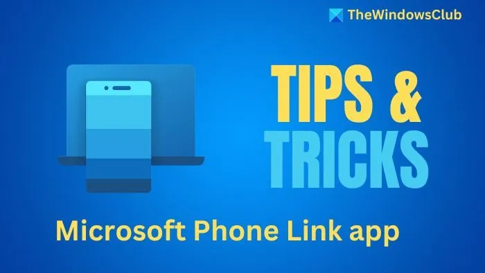 Microsoft Phone Link 앱 팁 트릭