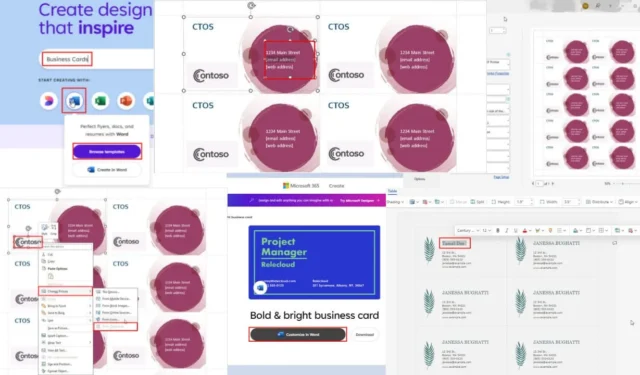 Kostenlose Microsoft Word-Visitenkartenvorlage – Einfacher Zugriffsleitfaden