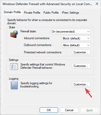 customize - Windows 11 Firewall to Keep Your System Secure