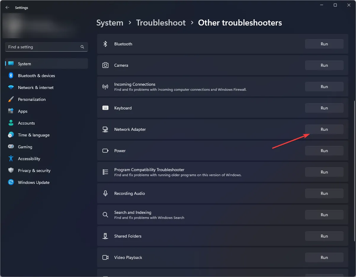 Netzwerkadapter führt IPv6 aus, kein Internetzugang