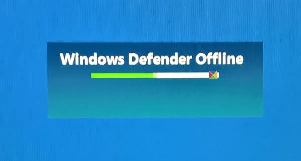 Windows Defender의 오프라인 검사 기능