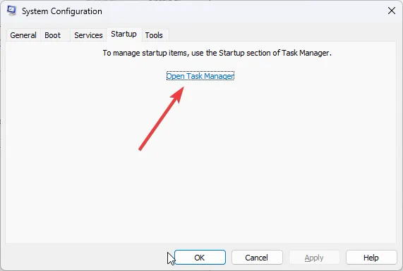 Öffnen Sie den Task-Manager