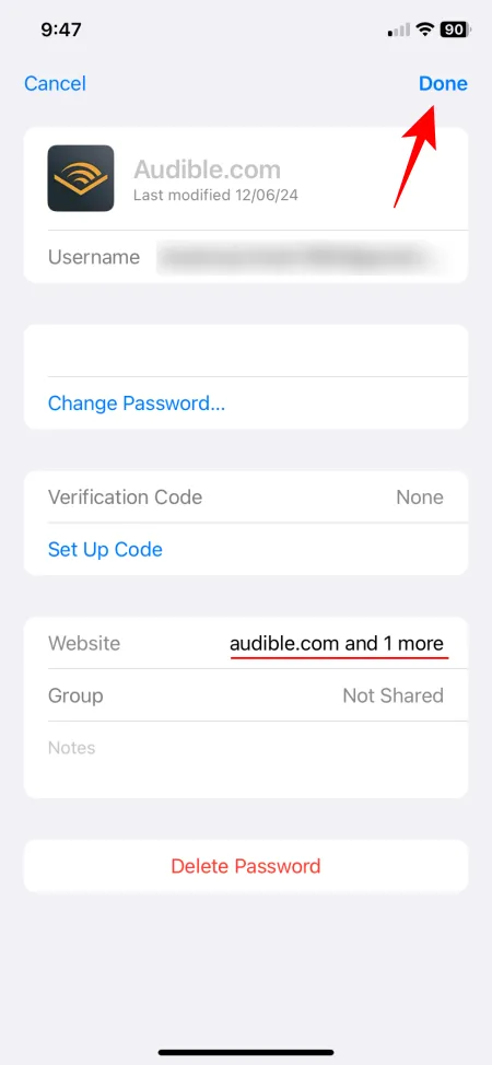 Password App Screenshot 8