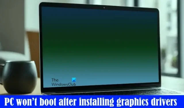 Troubleshooting Windows PC Boot Issues After Installing Graphics Drivers