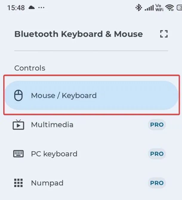 telefoon als muis gebruiken windows 11