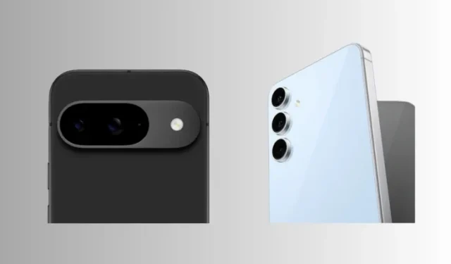 Samsung Galaxy S24 FE vs Google Pixel 9: een vergelijking van ontwerp en gebruikersinterface