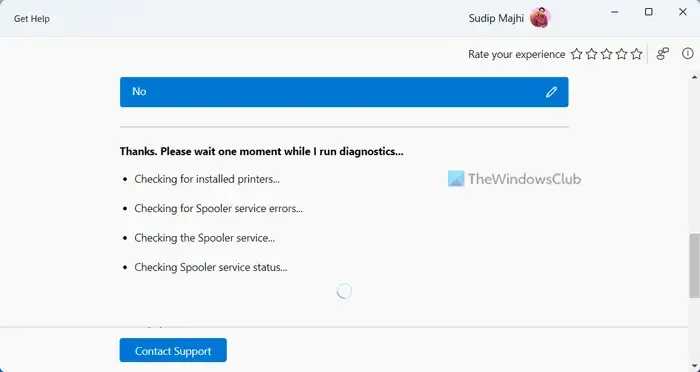 Como executar Obter ajuda para solução de problemas de impressora no Windows 11