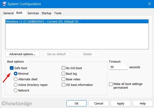 Bezpieczny rozruch w systemie Windows 11