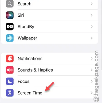 Screen Time Settings