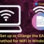 Guide pour configurer ou modifier la méthode EAP pour le WiFi sous Windows 11