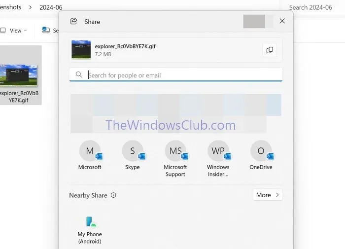 Windows에서 Phone Link 앱을 사용하여 Android에 파일 공유