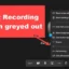 Die Option „Aufzeichnung starten“ in Teams ist ausgegraut oder fehlt