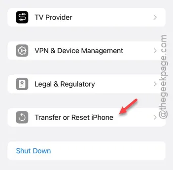 Transfer or Reset iPhone